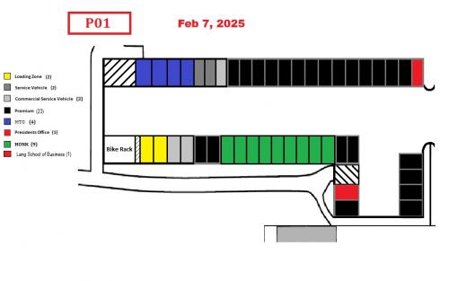 P01 Parking Map