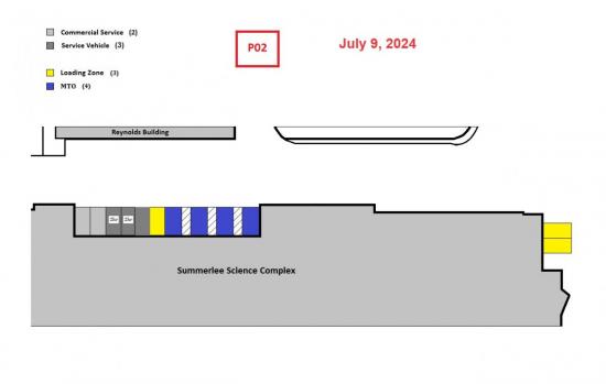 P02 Parking Map