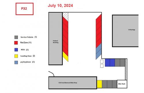 P32 Parking Map