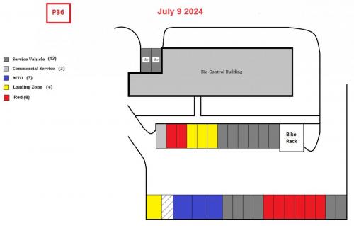 P36 Parking Map