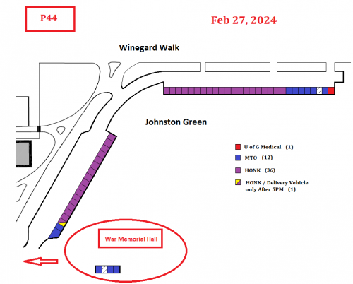 P44 Parking Map