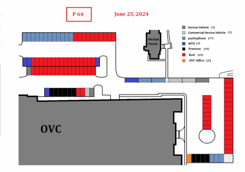 P64 Parking Map