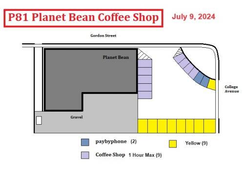 Planet Bean Coffee Shop (P81) Map