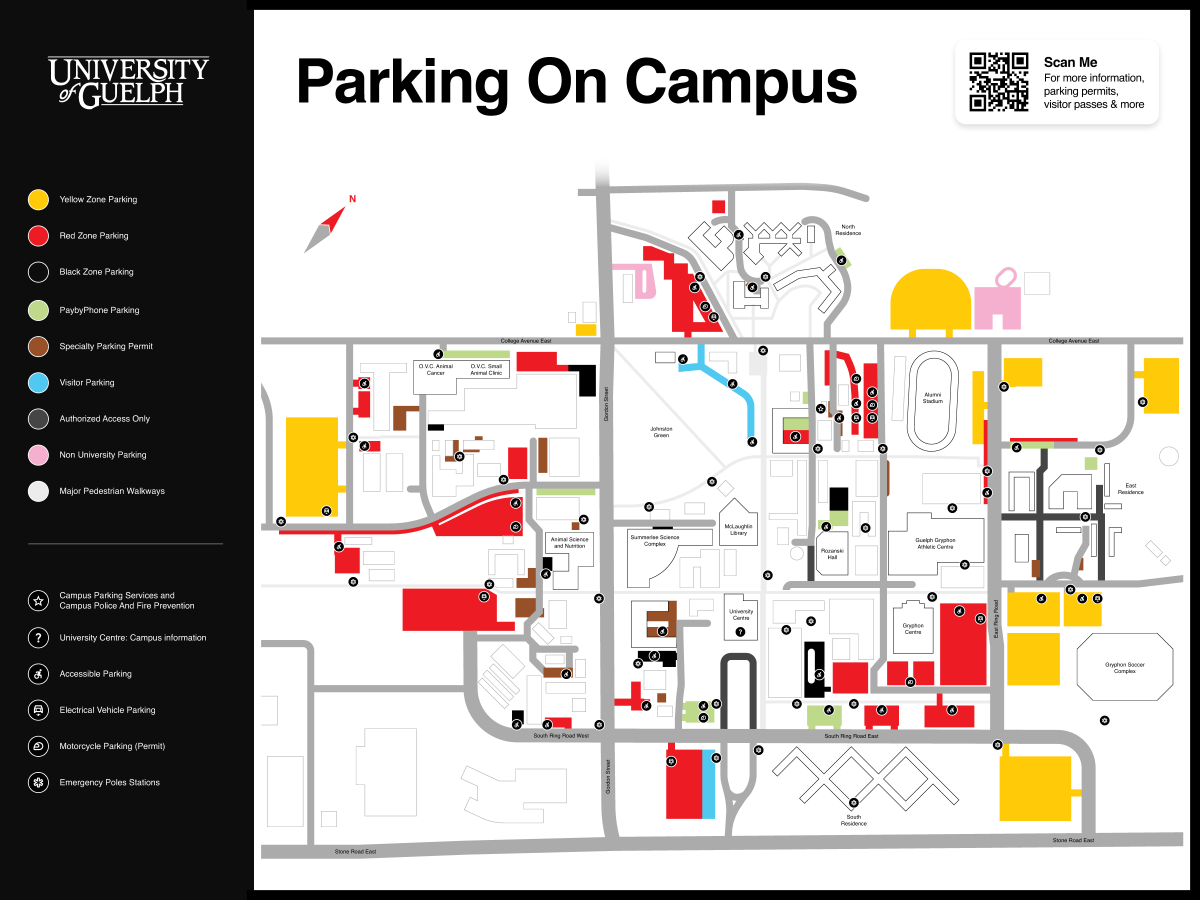 Printable Parking Map