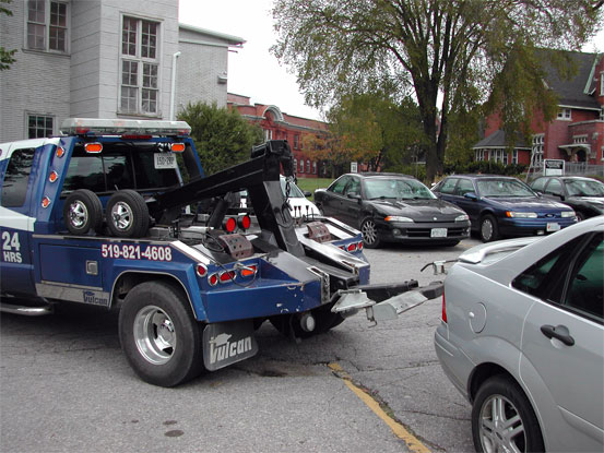 Vehicle Towed | Campus Parking Services